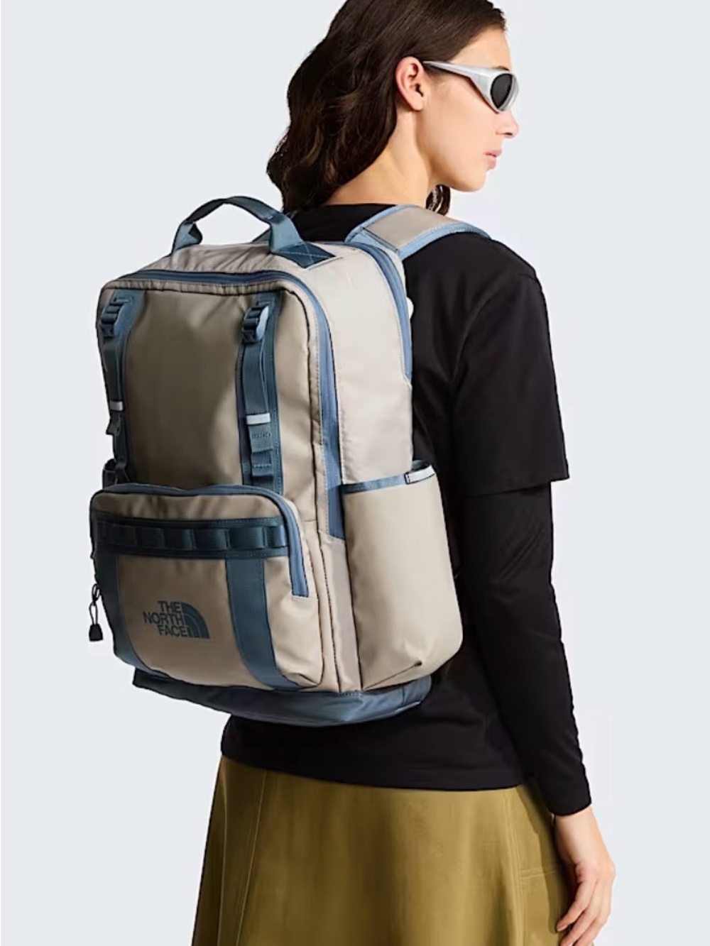 NWT The North Face Base Camp Daypack - Stone Slab/Granite Grey